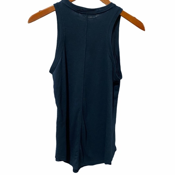 Athleta Polyester Modal Blue Sleeveless Top Small - Picture 2 of 6